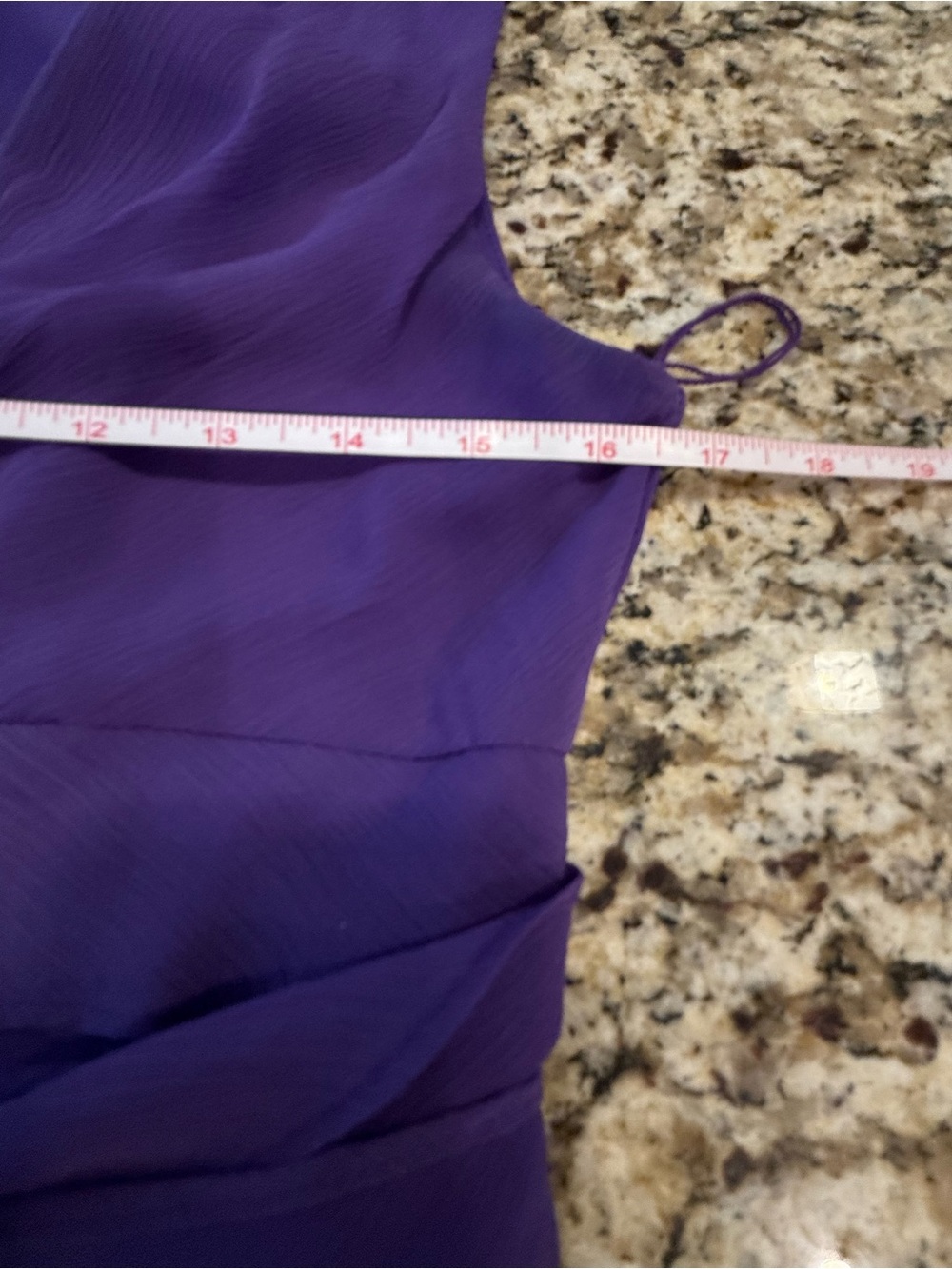 London Times purple sleeveless bodycon tiered midi dress SZ 6 - Picture 9 of 12